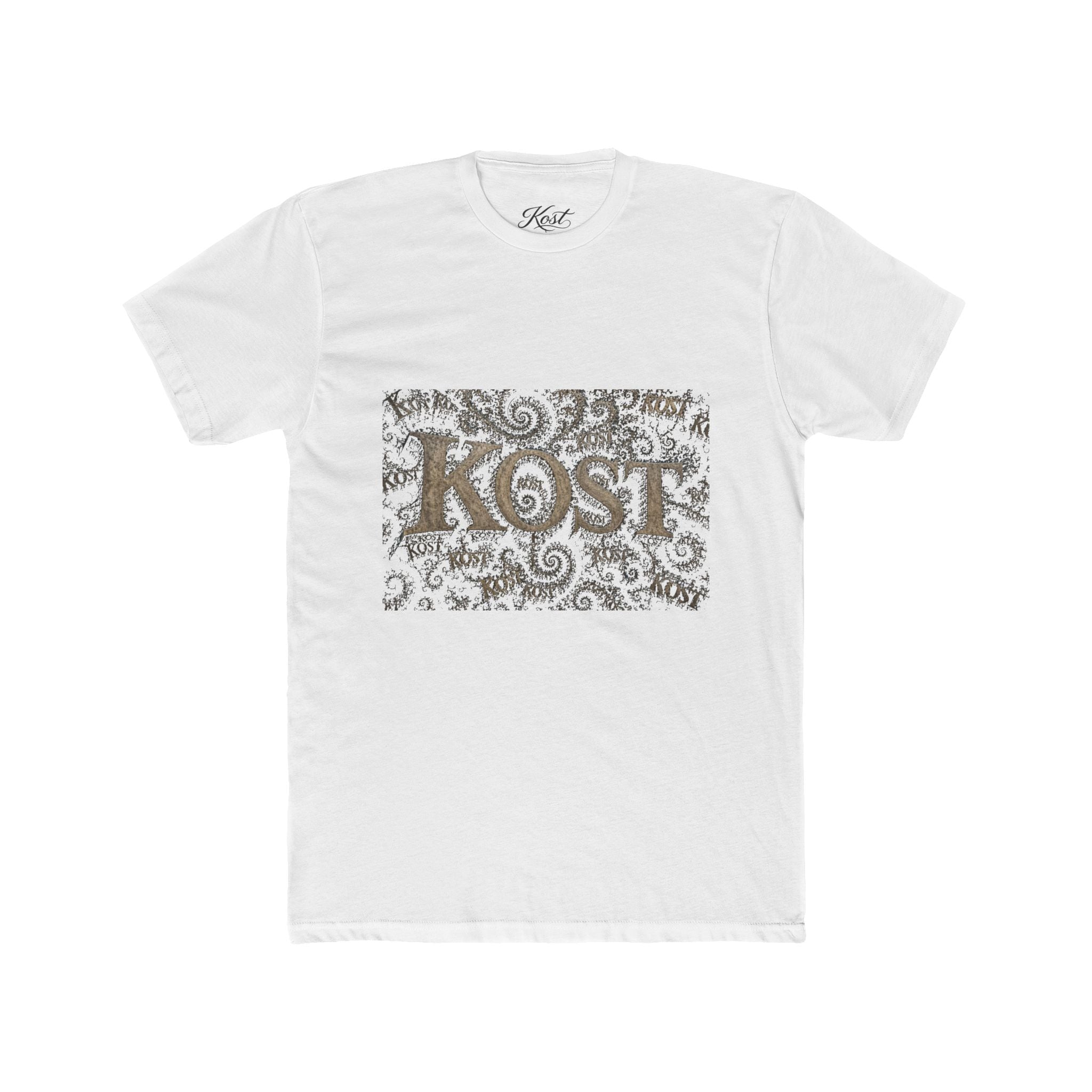 Kost Paisley Logo Tee — Vintage-Inspired Graphic T-Shirt