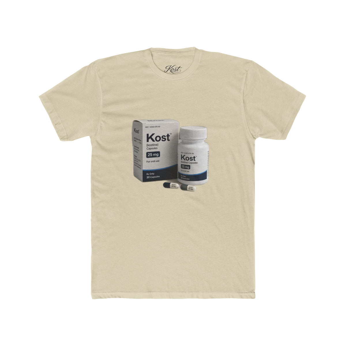 Kost Relief-Inspired Graphic T-Shirt