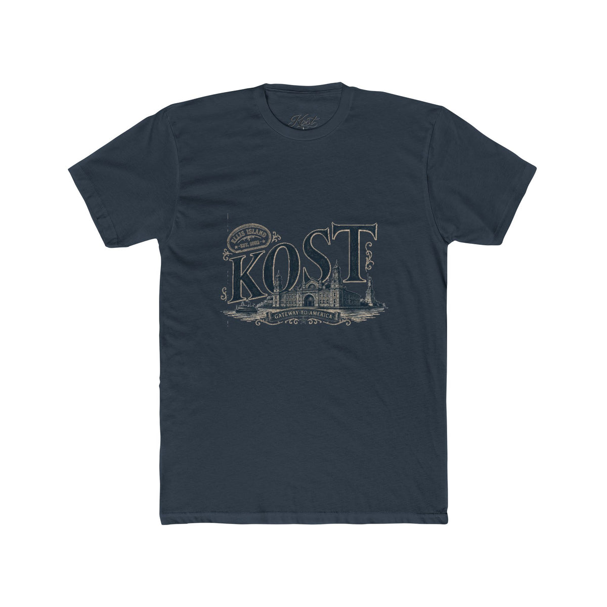 Kost Cityscape Tee — Vintage Architectural Graphic T‑Shirt