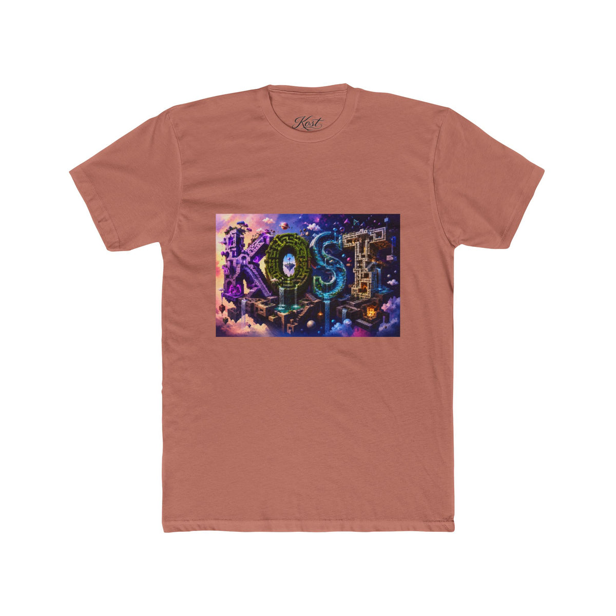 KOST Neon Galaxy Graphic T-Shirt
