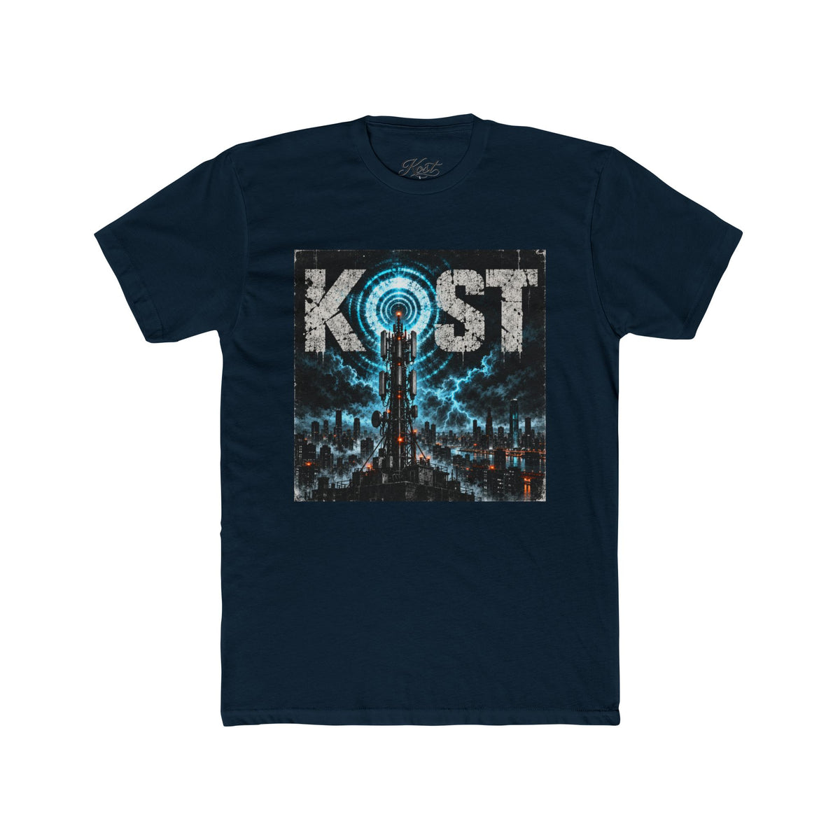 KOST Seattle Tower Electric Storm Tee