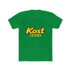 Kost Logo Tee — Retro Yellow Script Graphic T-Shirt