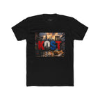KOST Cityscape Graphic Tee — Red, White & Blue Urban Skyline T-Shirt