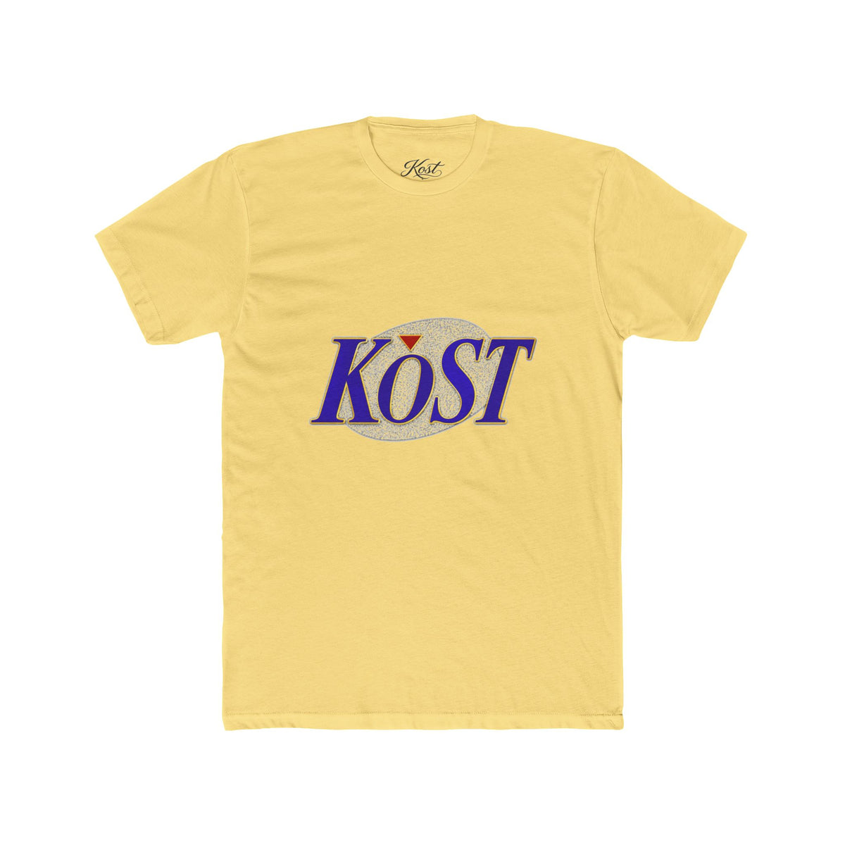 KōST Logo Tee — Retro Script Graphic T‑Shirt