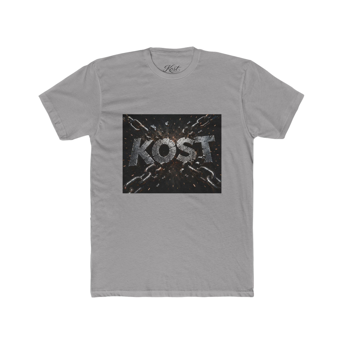 KOST Graphic T-Shirt – Distressed Rock-Inspired Cotton Tee