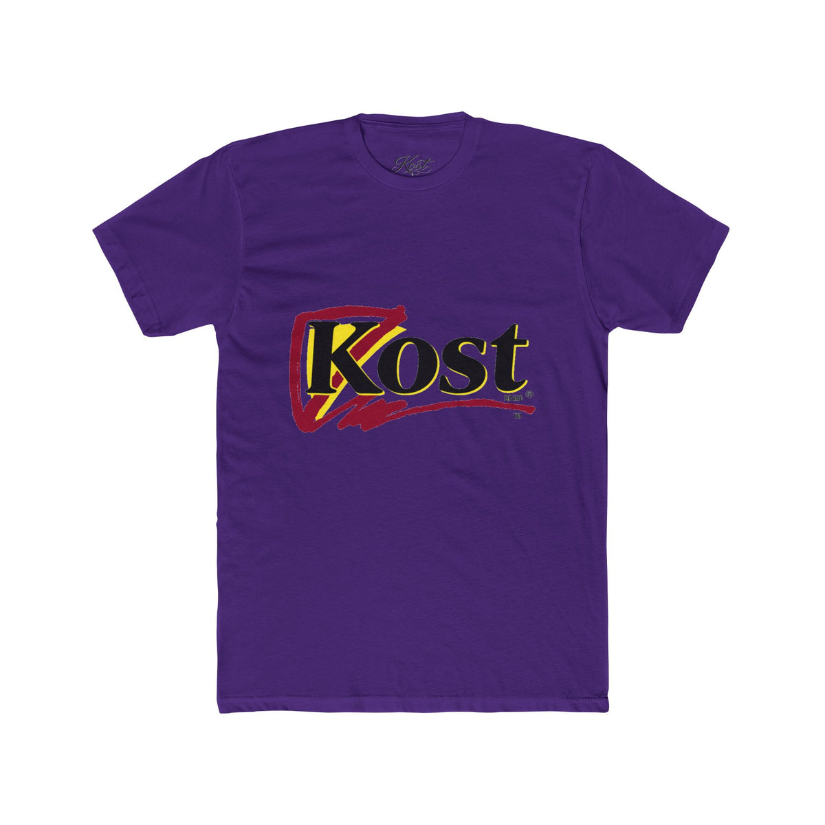Kost Logo Graphic Tee - Vintage Script Logo T-Shirt