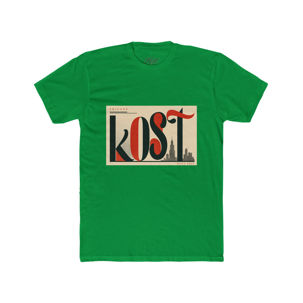 KOST Retro City Skyline Tee — Vintage Typography San Francisco Shirt