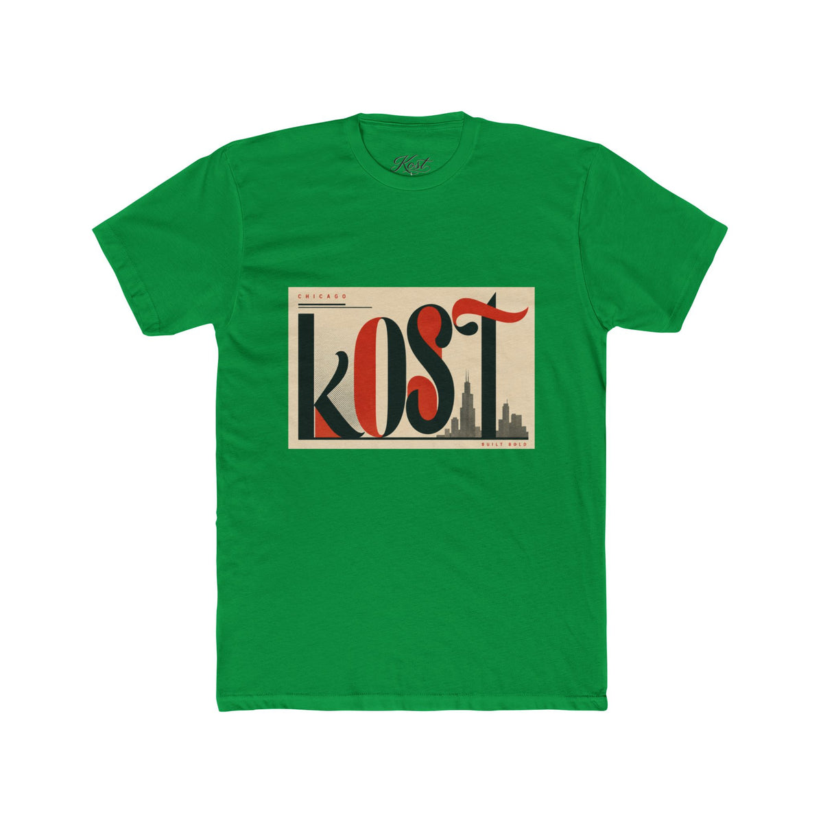 KOST Retro City Skyline Tee — Vintage Typography San Francisco Shirt