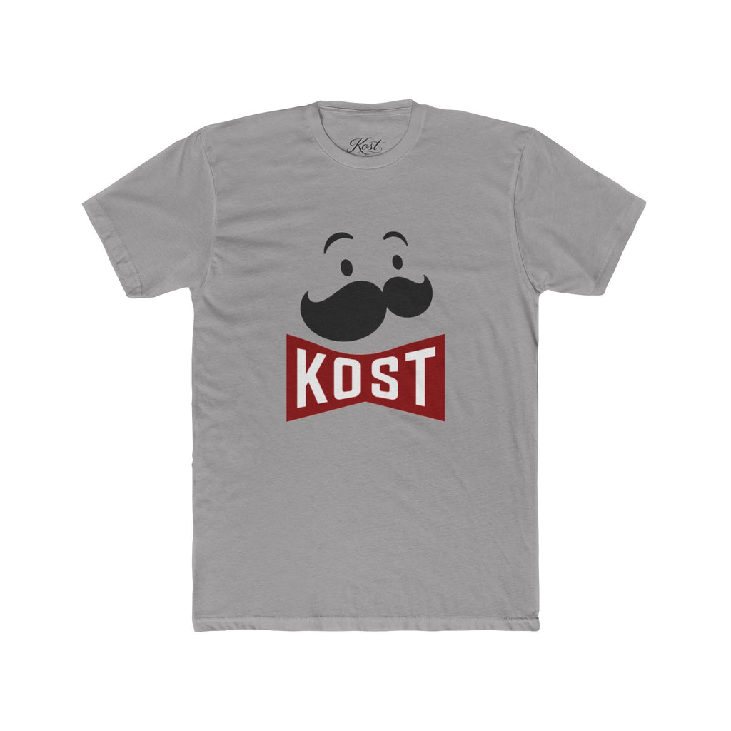 Kost Mustache Logo T‑Shirt — Retro Mascot Tee