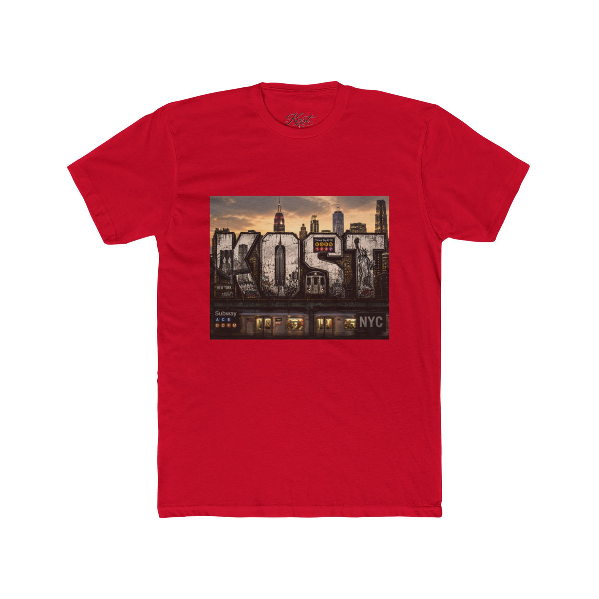 Lost NYC Skyline T‑Shirt — Urban Vintage Cityscape Tee