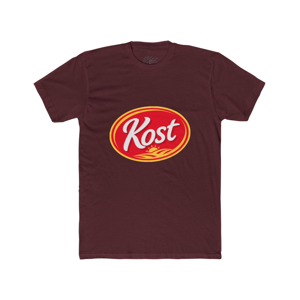 Kost Retro Logo T‑Shirt — Vintage Red Oval Graphic Tee