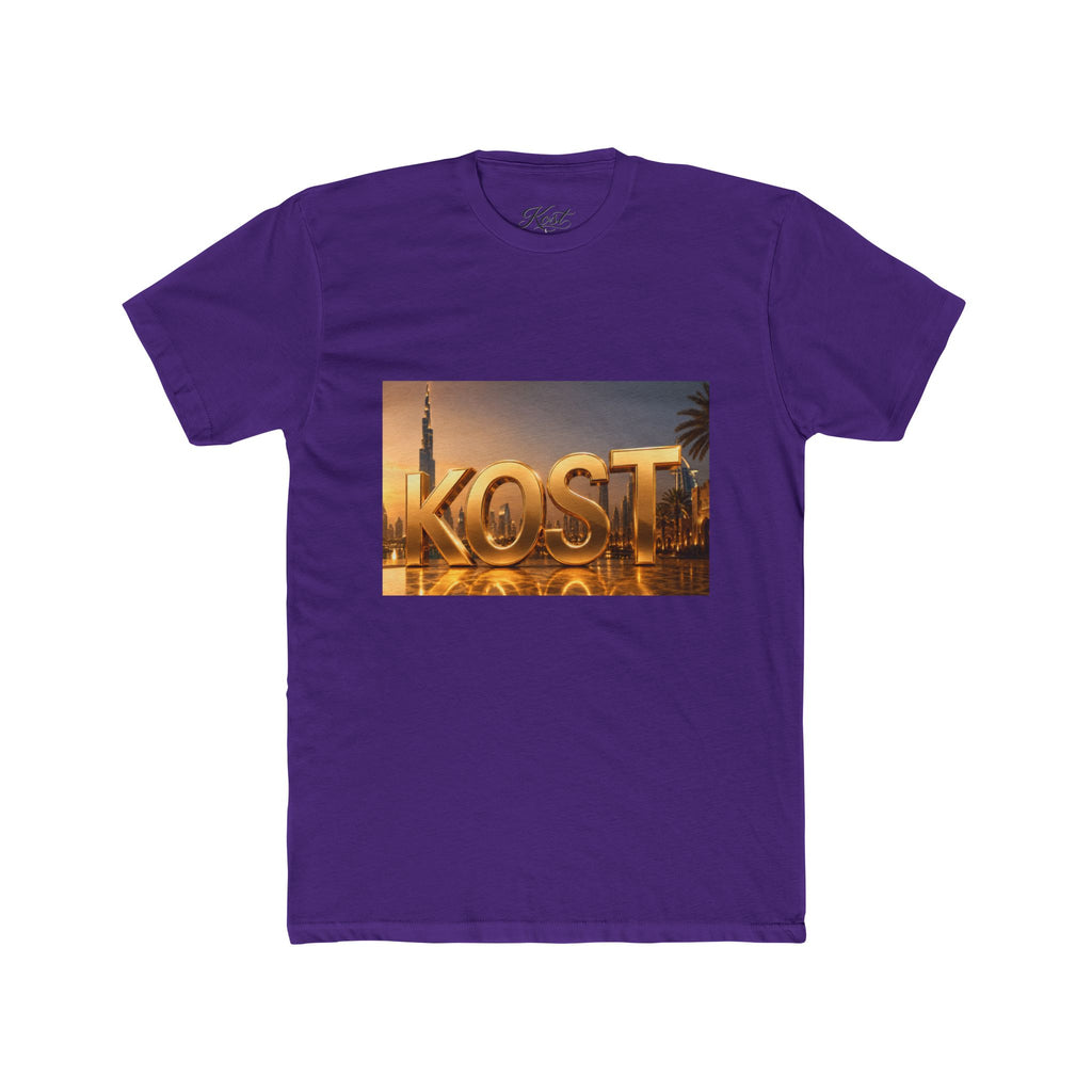 KOST Golden Cityscape Tee — Sunset Skyline Graphic T‑Shirt