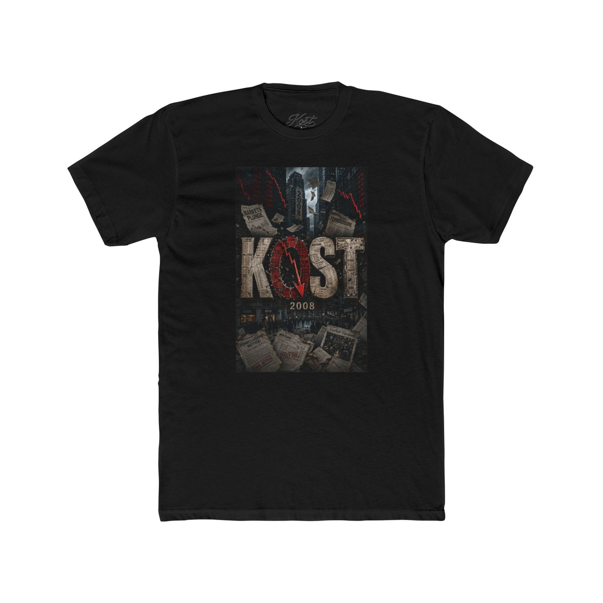 Kost Horror Movie Poster Tee — Retro 2008 Slasher Graphic T-Shirt