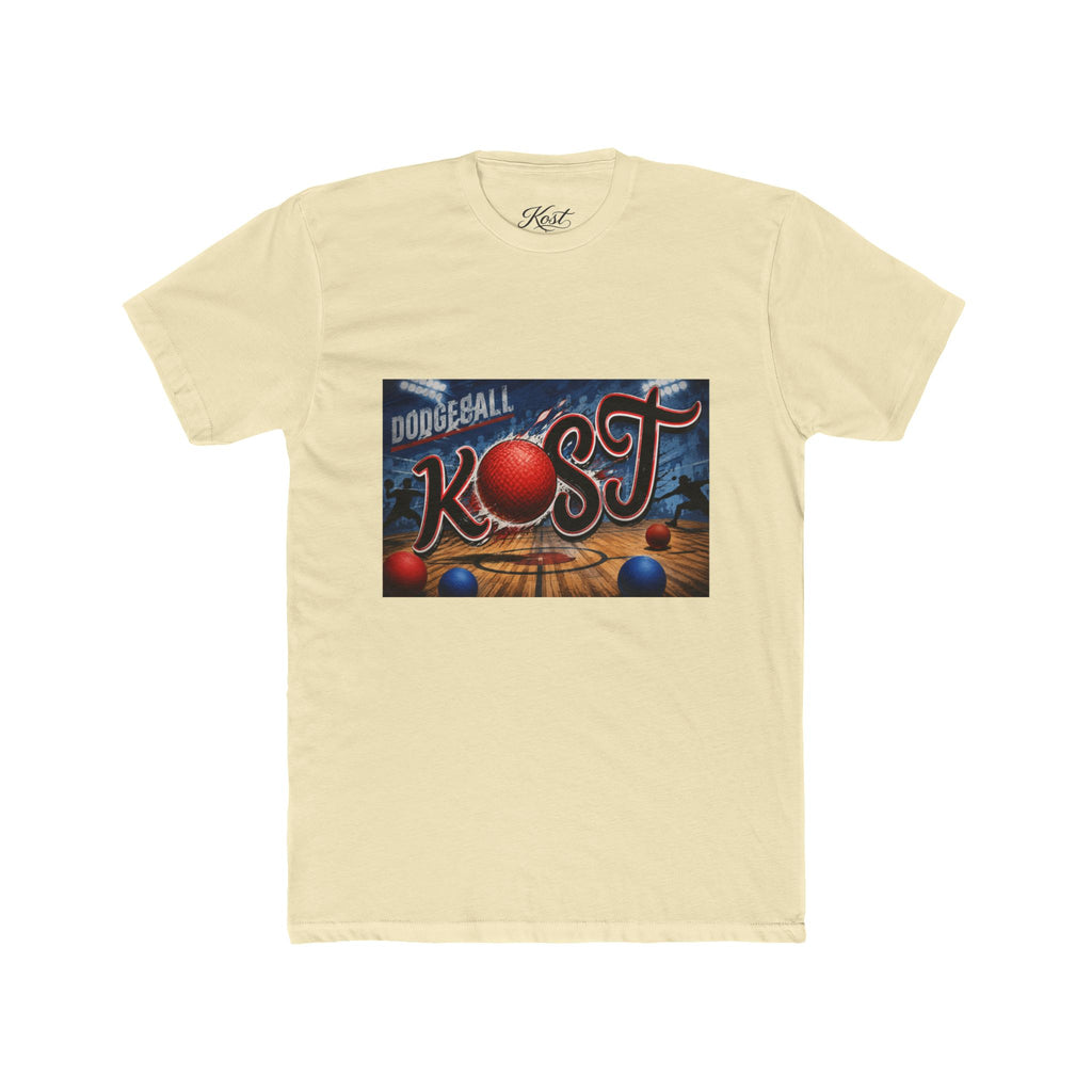 Dodgeball KOST Retro Graphic Tee — Vintage Sports Crew Shirt
