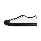 Women's Low Top Sneakers with Custom Script Logo