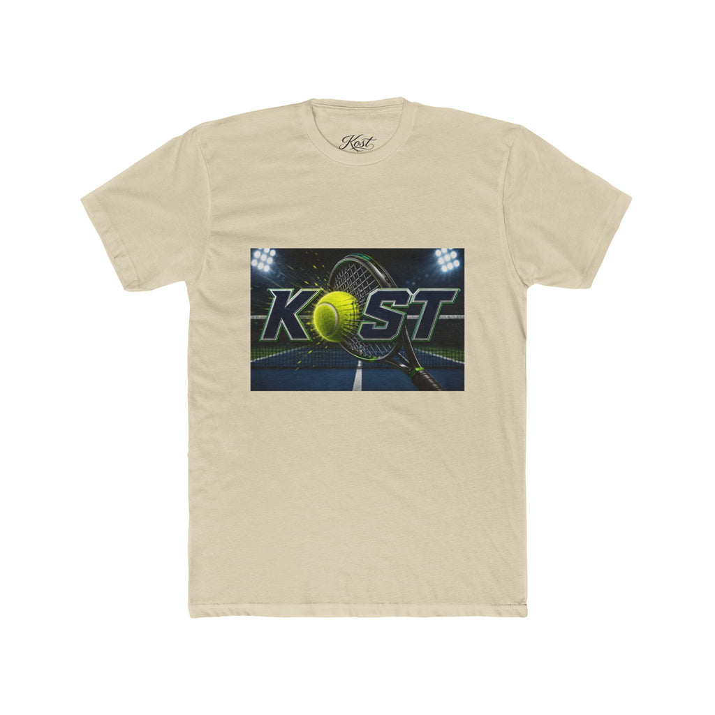 KOST Tennis Logo Tee — Court Night Graphic T-Shirt