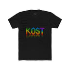 KØST Rainbow Drip Tee — Retro Pixel Pride Graphic T-Shirt