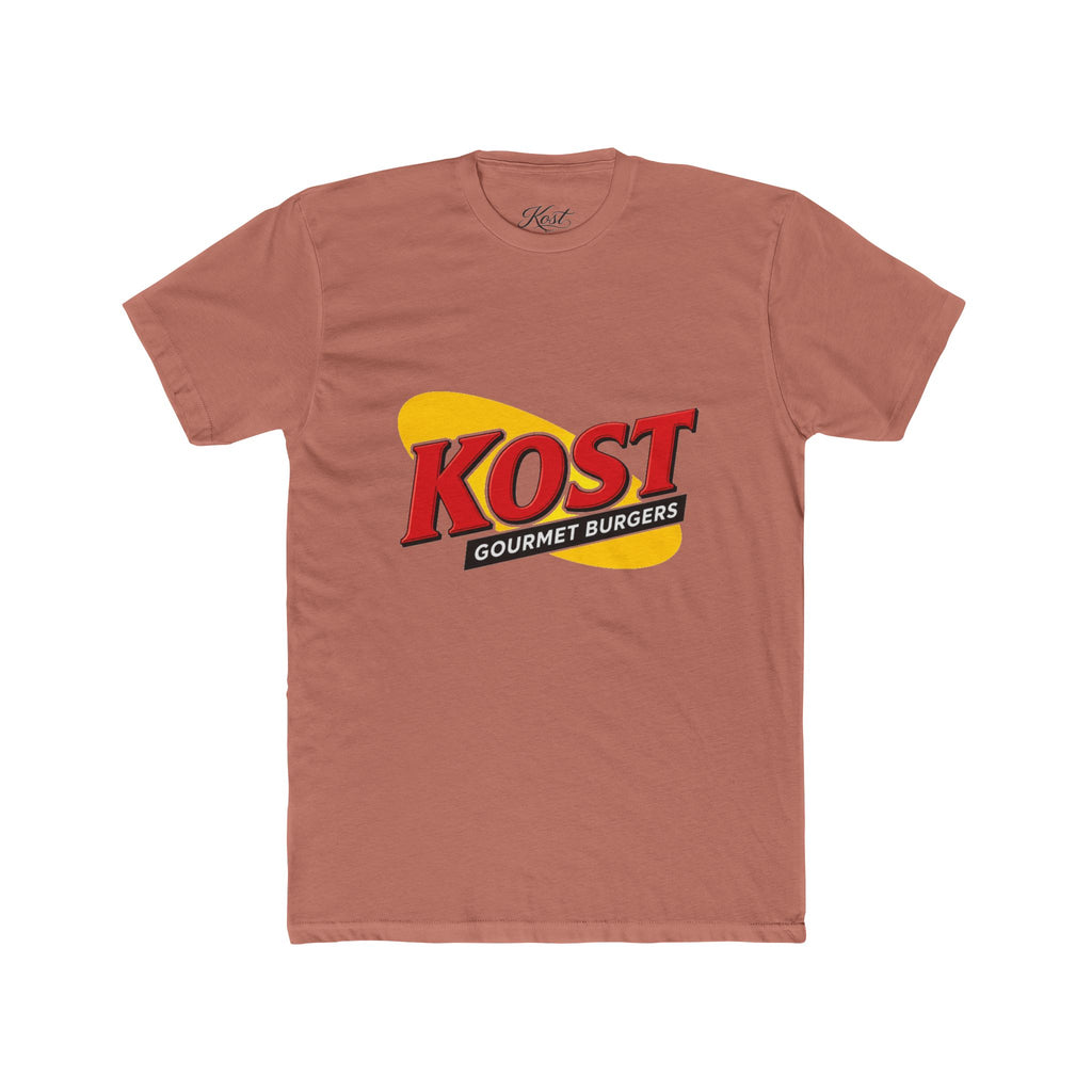 Burger Logo T‑Shirt — "KOST Gourmet Burgers" Retro Crew Tee