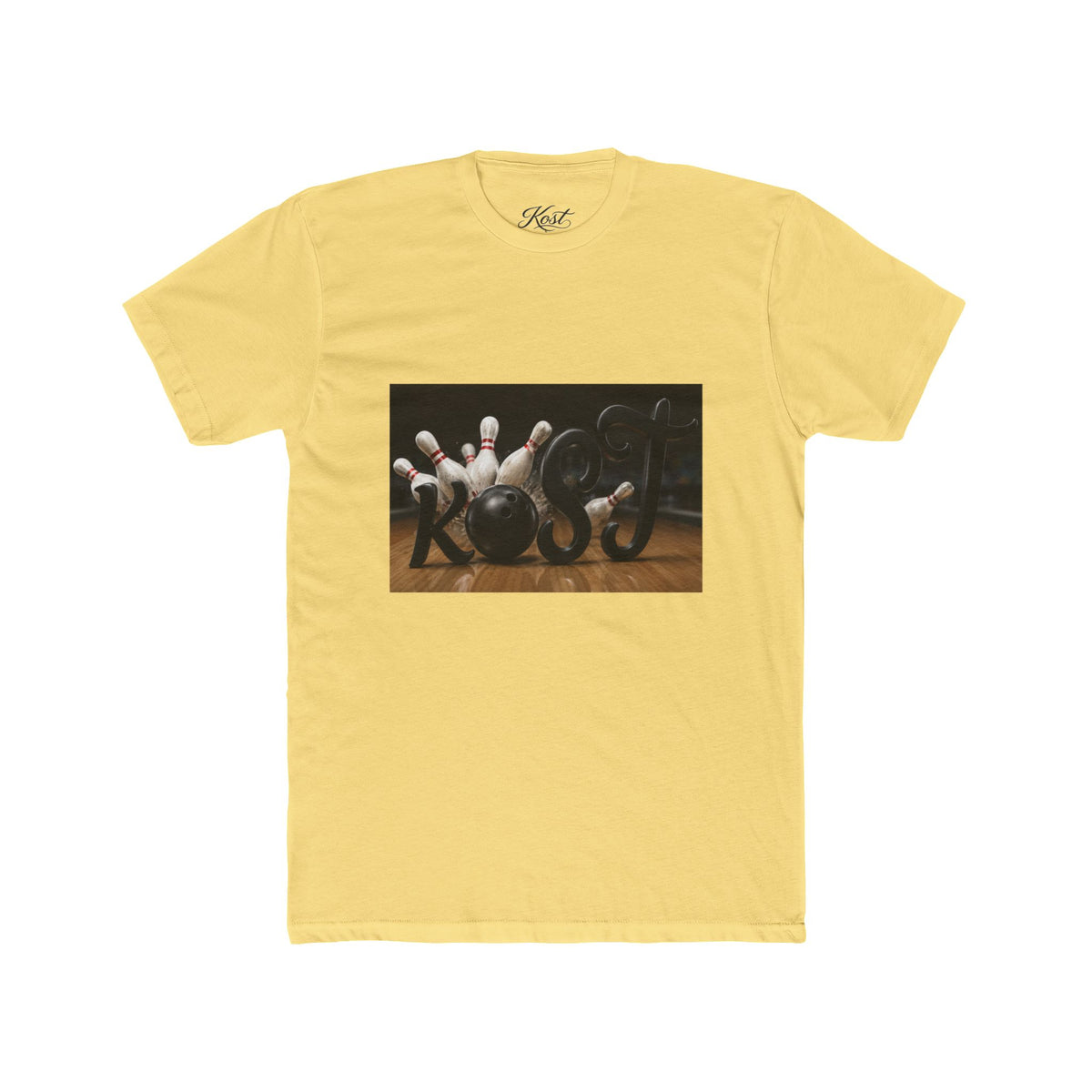 Bowling Strike T‑Shirt — Vintage Pins & Ball Graphic Tee for Bowlers