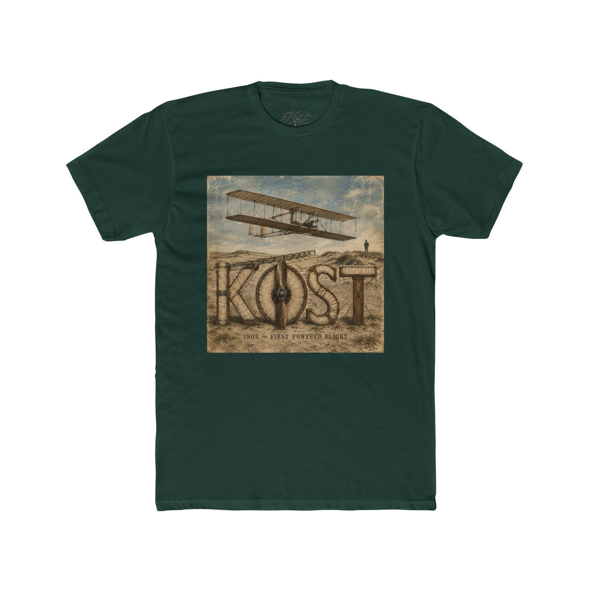 Vintage Biplane 'KOST' Graphic Tee