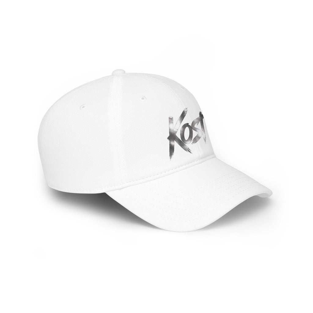 Kest Script Logo Baseball Cap — Red Low-Profile Hat