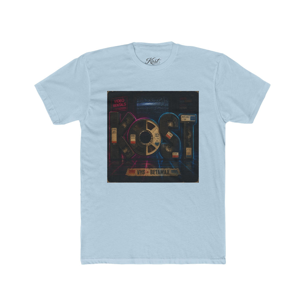 Vintage Retro Music Cassette Crew T-Shirt