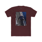 Vintage Skate Stairs Photo Tee — KOST Logo Graphic Crew Shirt