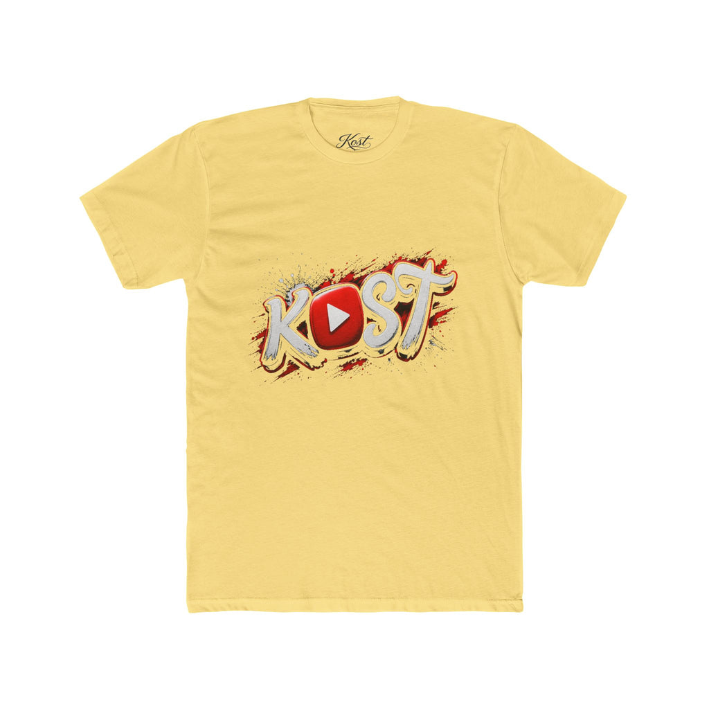 YouTuber 'Kost' Logo Tee — Graphic Streetwear Crewneck