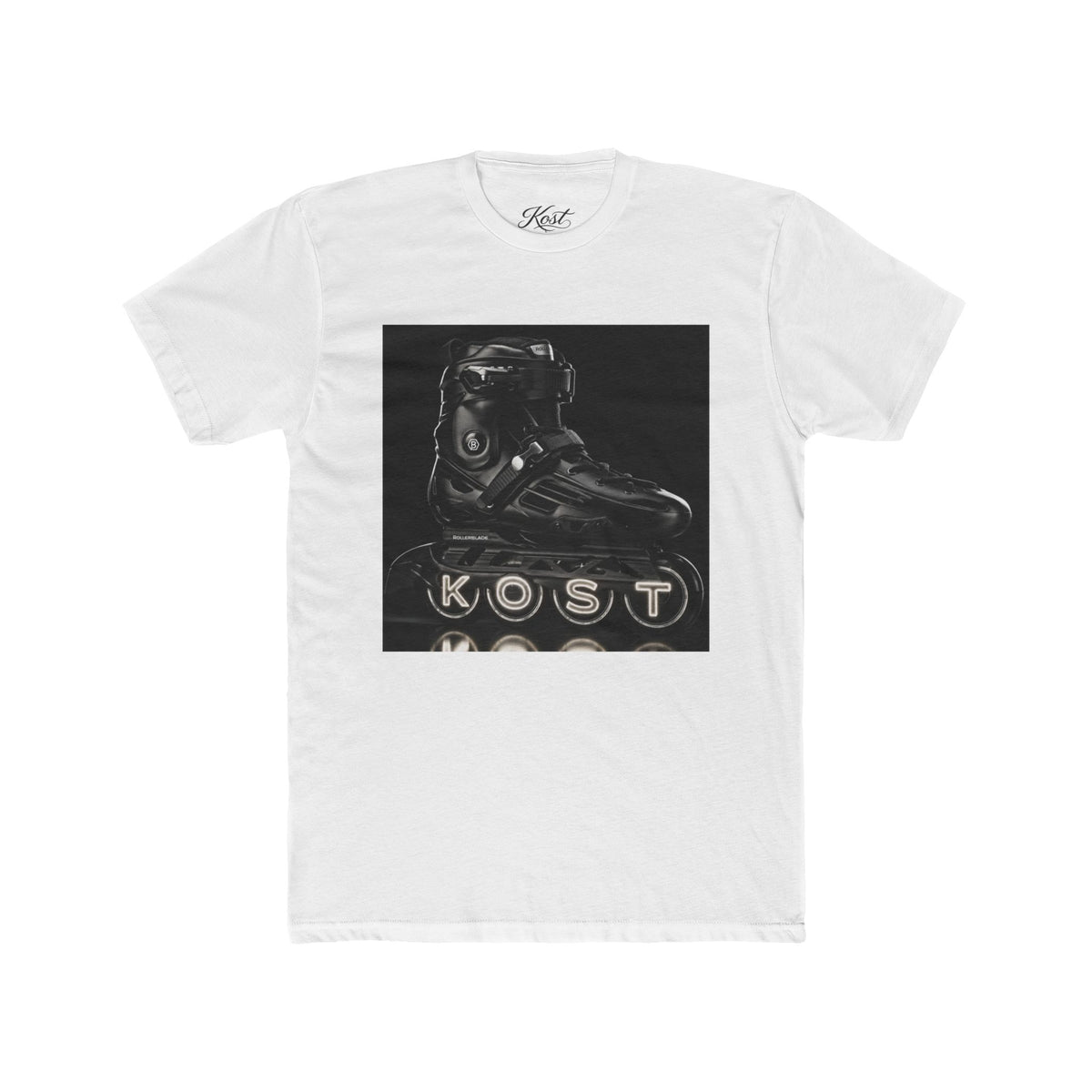 Roller Skate Graphic Tee — KOST Retro Inline Skate Design