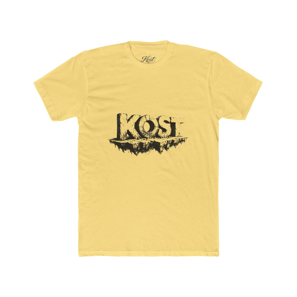 Kost Logo Tee — Grunge Black Graphic Cotton T-Shirt