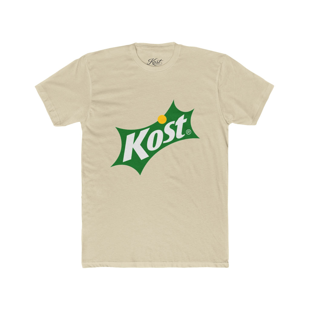Kost Logo T-Shirt — Retro Green & Yellow Soda-Inspired Tee