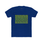 Abstract Mosaic Green Pattern T‑Shirt