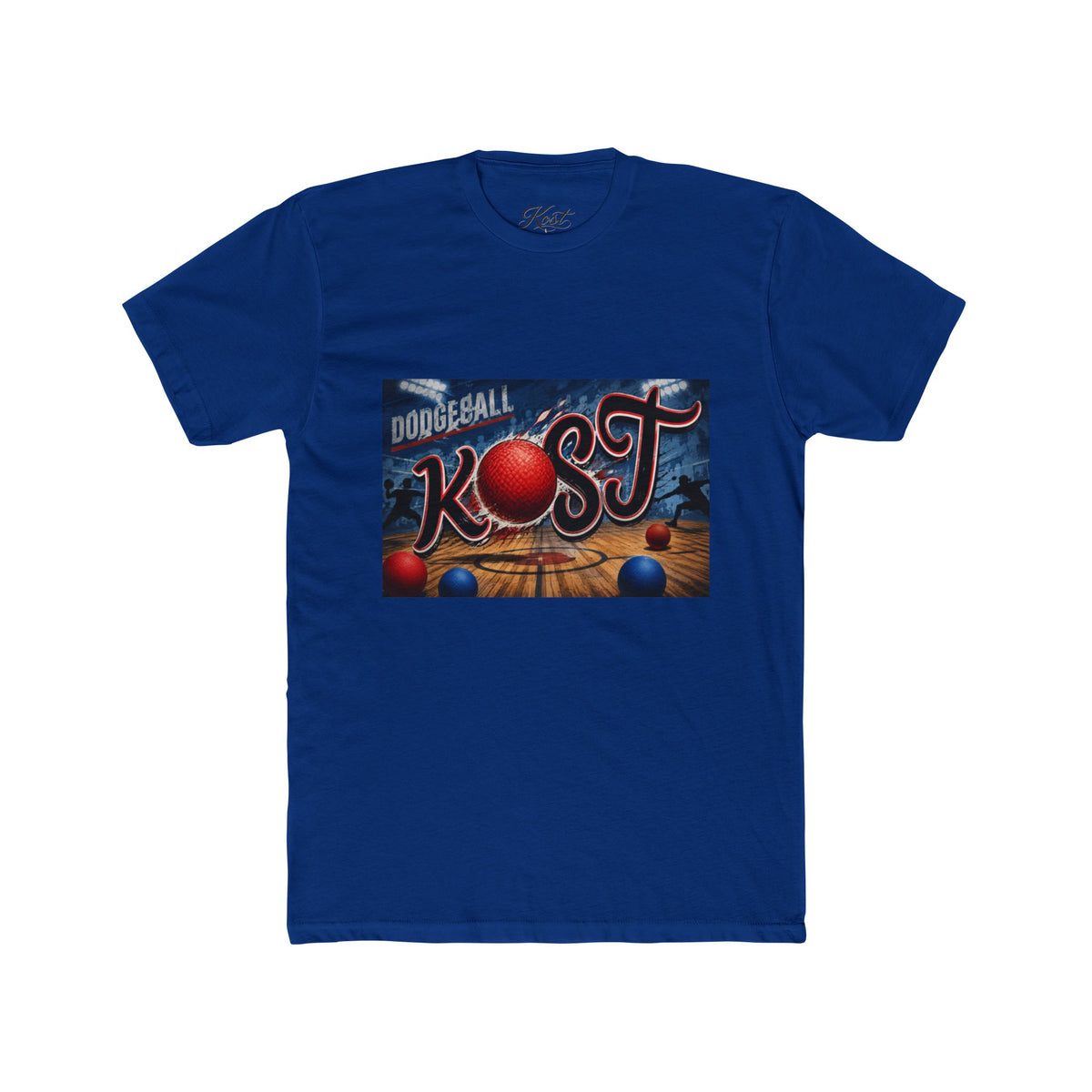Dodgeball KOST Retro Graphic Tee — Vintage Sports Crew Shirt