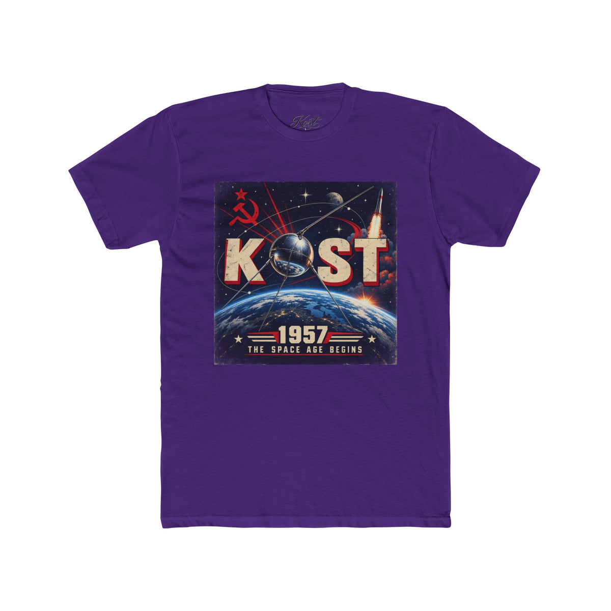 Vintage Sputnik 1957 T-Shirt — Retro Space Race Graphic Tee