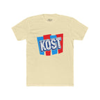 Kost Retro Logo T-Shirt — Red & Blue Graphic Crew Tee