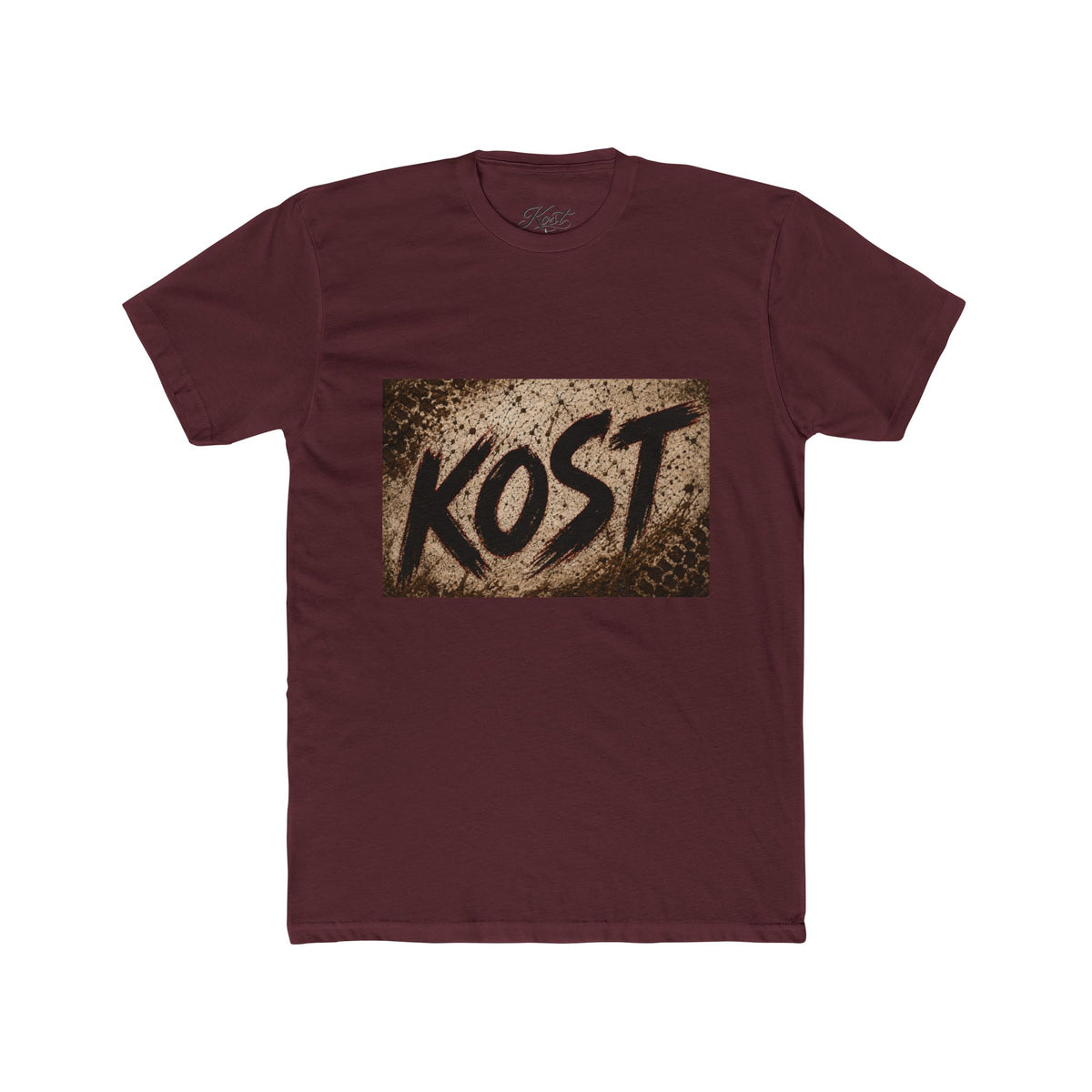 KOST Graphic T-Shirt – Vintage Brown Logo Tee