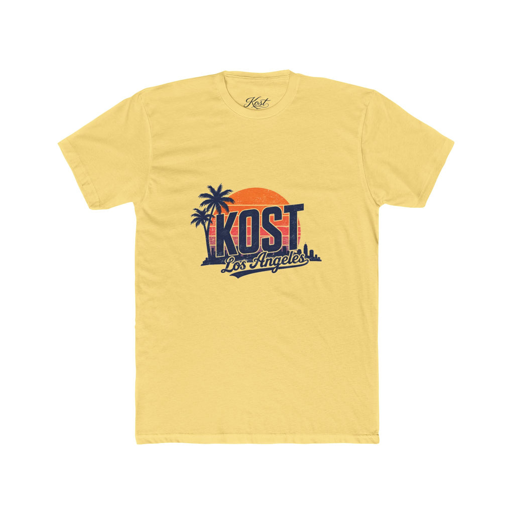 Los Angeles Sunset Tee — KOST Palm Tree Graphic