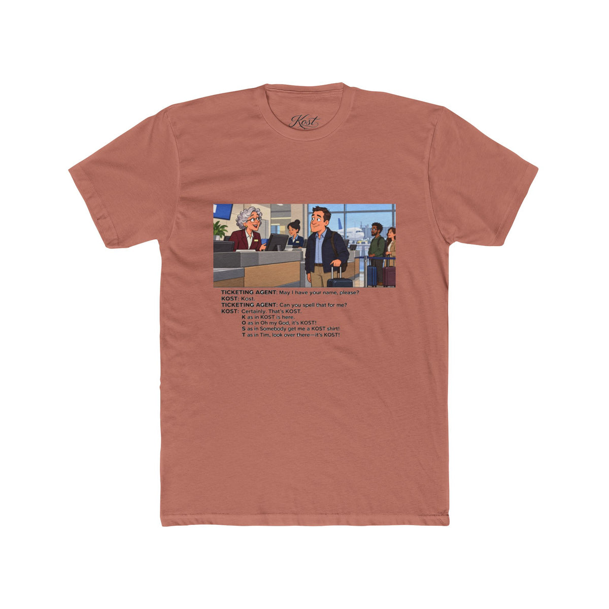 Unisex Cotton Crew Tee