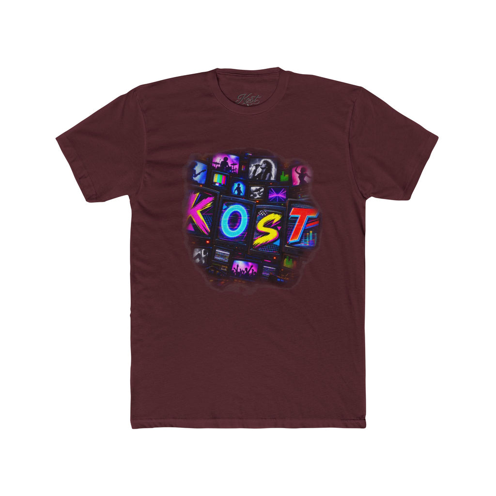 KOSTI Colorful Abstract Graphic T-Shirt