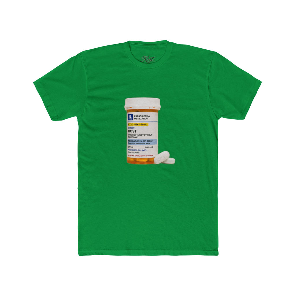 Prescription Pill Bottle Graphic T-Shirt