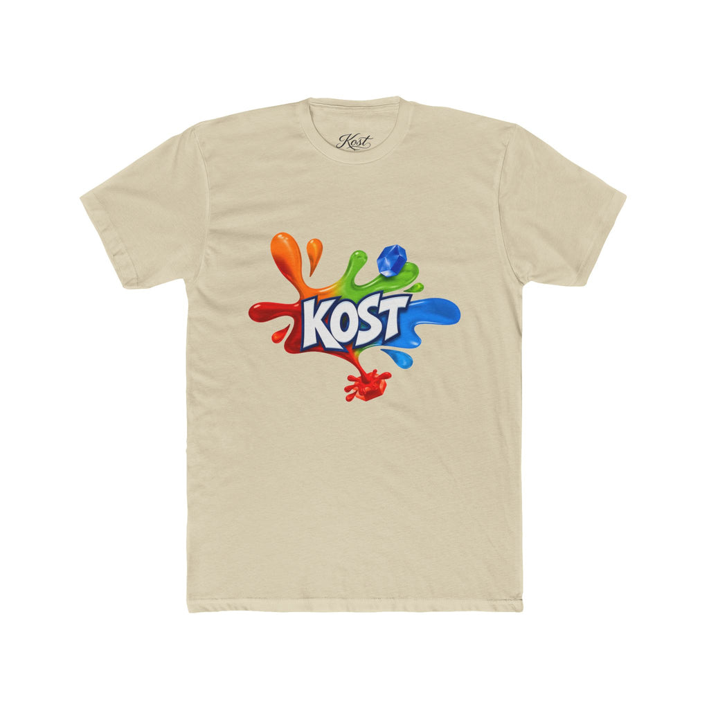 KOST Color Splash Tee — Vibrant Graphic Crewneck