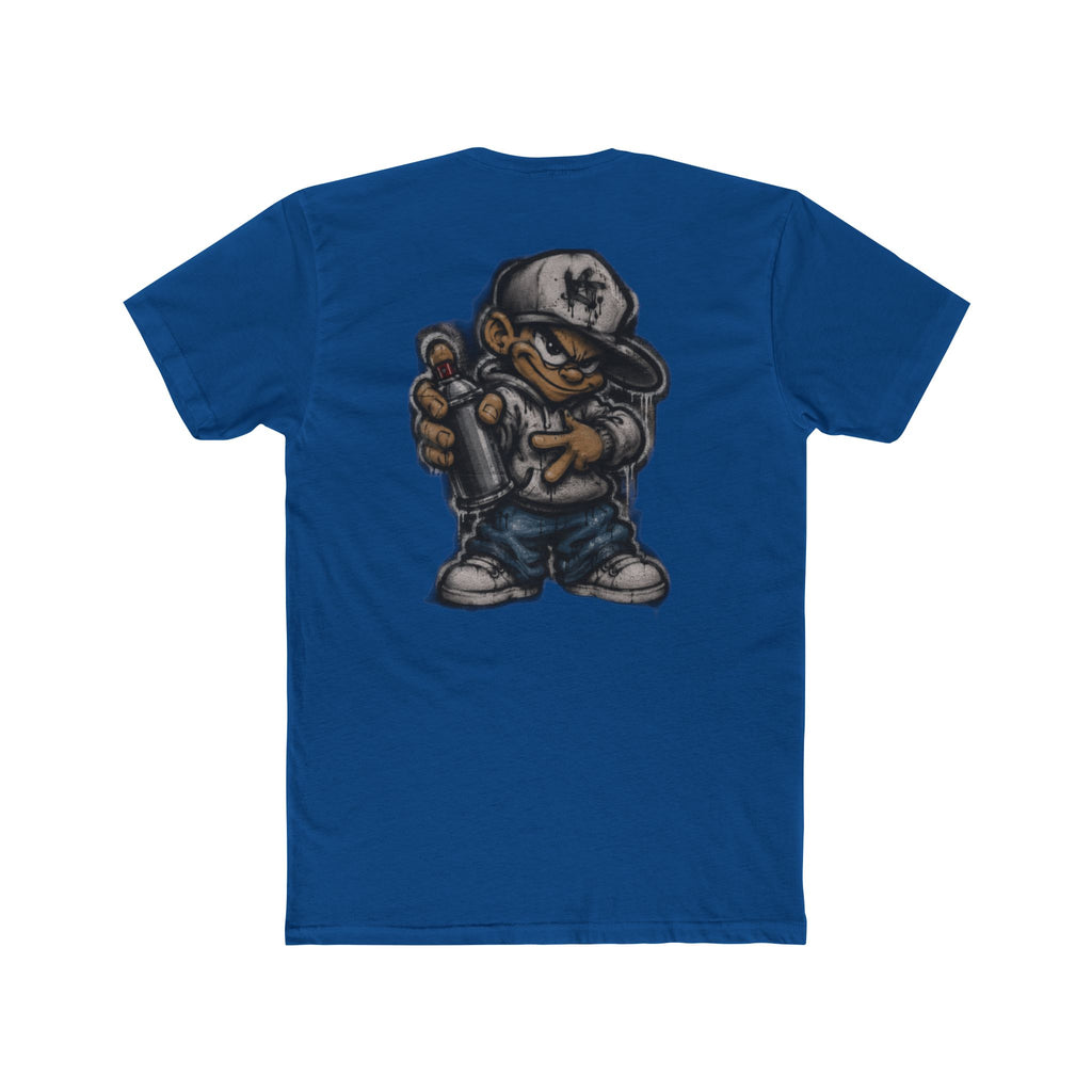 Crew Tee — KOST Graffiti Logo & Urban Character Streetwear