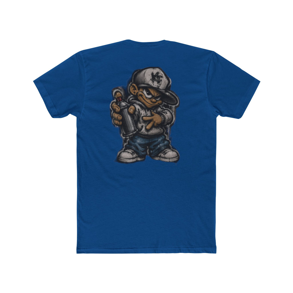 Crew Tee — KOST Graffiti Logo & Urban Character Streetwear