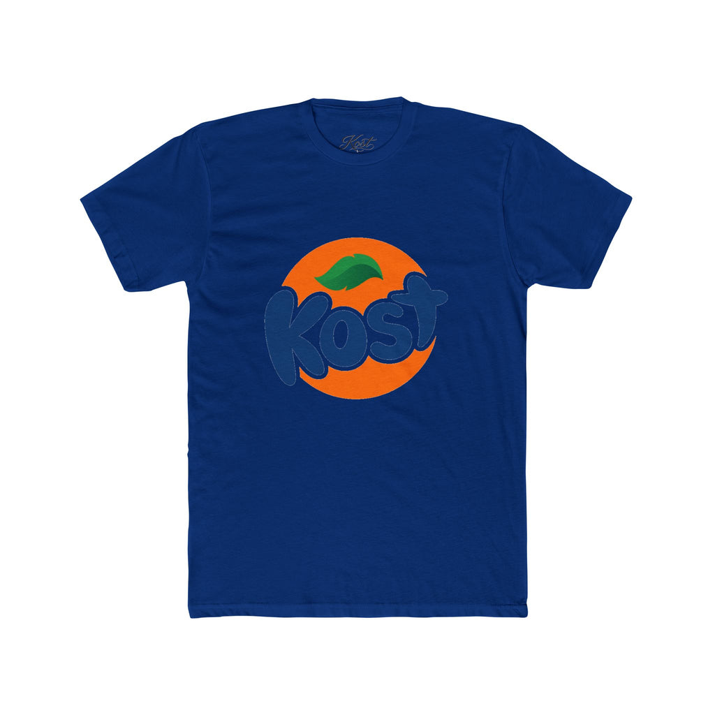 Kost Orange Logo Tee — Retro Citrus Graphic T-Shirt