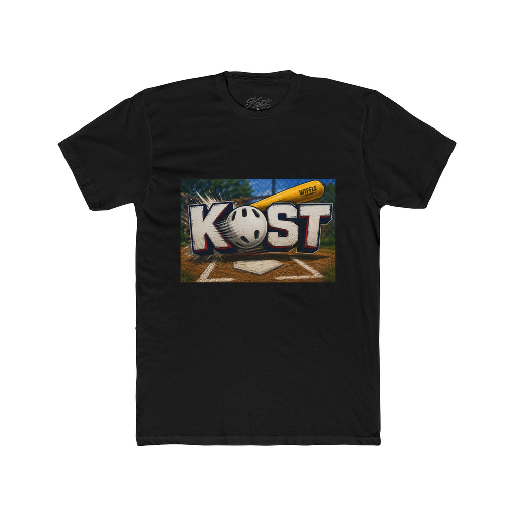 Kickball Crew Tee — "KOST" Graphic Baseball & Bat Design