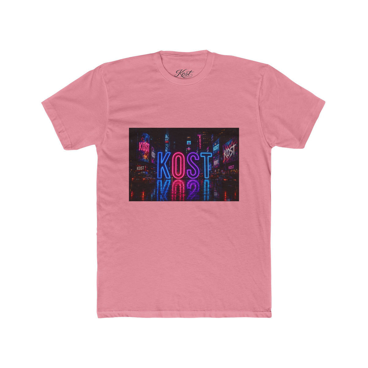 KOST Neon Sign Tee — Retro Neon Graphic T-Shirt