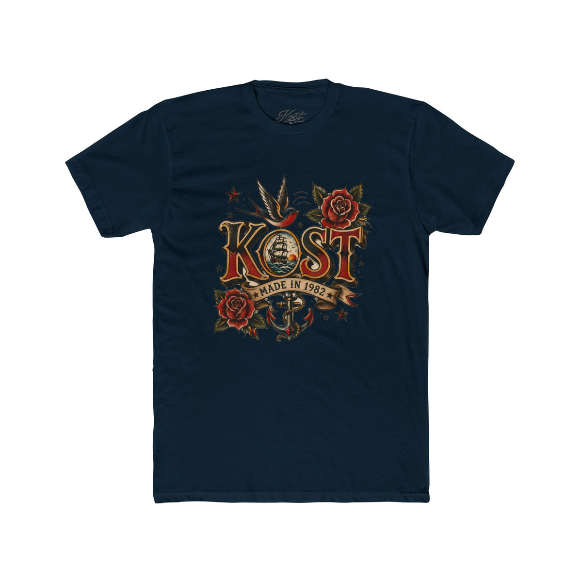 KOST Made in 1996 Vintage Rose Graphic T-Shirt