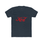 Kost Script Tee — Vintage Red Logo Cotton T-Shirt