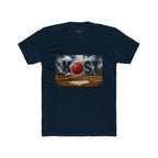 Baseball Field Graphic Tee — 'KOST' with Red Ball