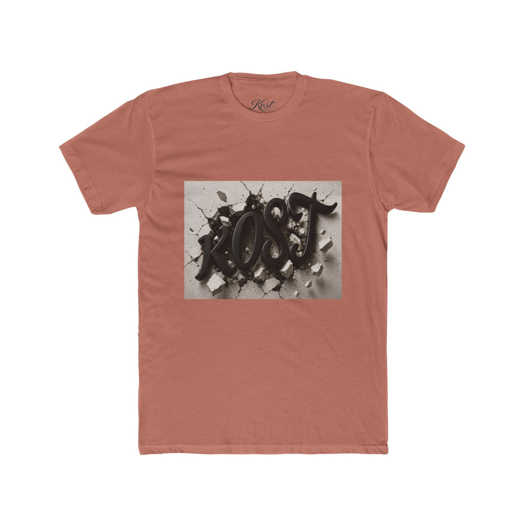 Abstract Black Brushstroke Art T‑Shirt